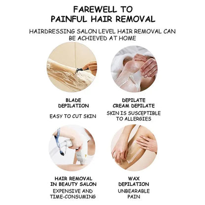 Painless Reusable Hair Remover for Body Care